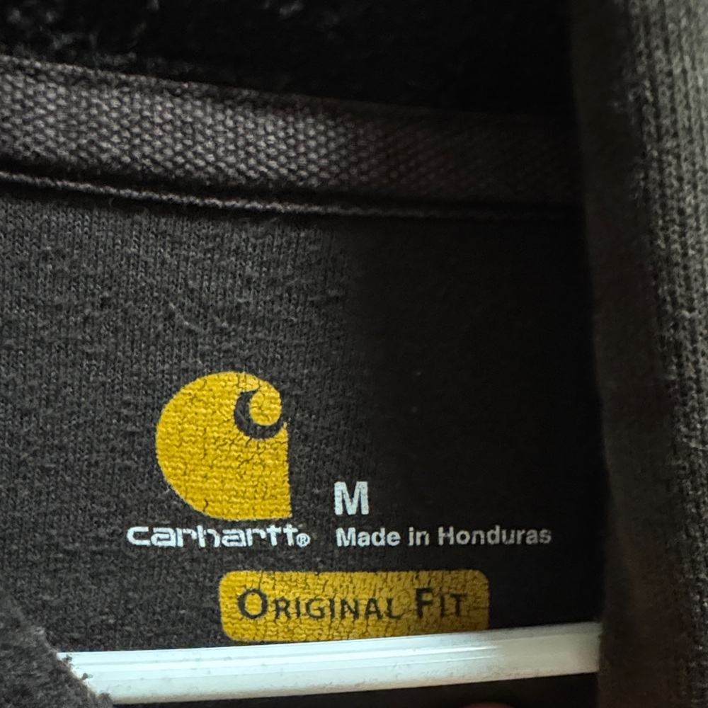 Carhartt Men's Brown Hoodie - Picture 5 of 5
